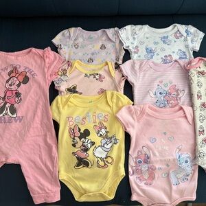 Disney Baby Bodysuit Sets
